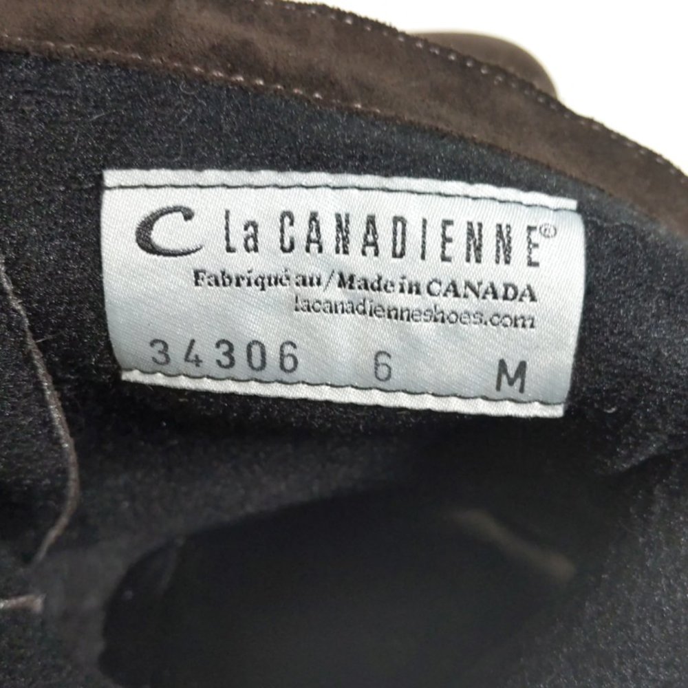La CANADIENNE Brown Lace Up Boots - Picture 4 of 9